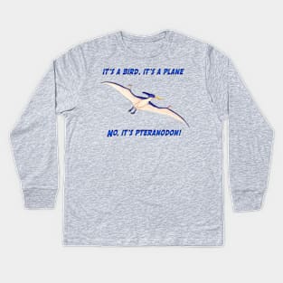 Dinosaurs | Pteranodon Kids Long Sleeve T-Shirt